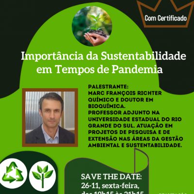 IMPORTÂNCIA DA SUSTENTABILIDADE EM TEMPOS DE PANDEMIA